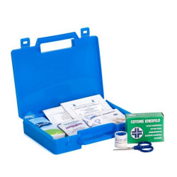 Valigetta Cassetta Kit EMERGENZA AUTO ferite di piccole entità e integrazione autovetture private