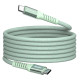 Verbatim - Cavo USB-C to USB-C 100W  - Verde - 31855 - 120m