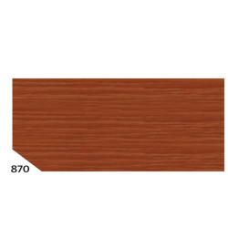 Carta crespa - 50 x 250 cm - 48 gr - marrone 870 - Rex Sadoch - conf.10 rotoli