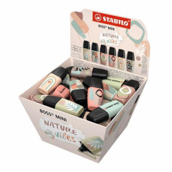 Stabilo BOSS MINI NATUREVIBES - EXPO 50 PEZZI