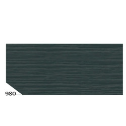 Carta crespa - 50 x 250 cm - 48 gr - nero 980 - Rex Sadoch - conf. 10 rotoli