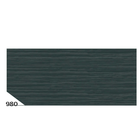 Carta crespa - 50 x 250 cm - 48 gr - nero 980 - Rex Sadoch - conf. 10 rotoli