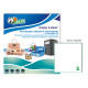 Etichette adesive PC4 - in poliestere - laser - permanenti - 210 x 297 mm - 1 et/fg - 100 fogli - trasparente - Tico