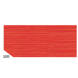 Carta crespa - 50 x 250 cm - 48 gr - rosso 120 - Rex Sadoch - conf.10 rotoli