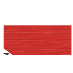 Carta crespa - 50 x 250 cm - 48 gr - rosso ciliegia 790 - Rex Sadoch - conf.10 rotoli