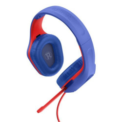Trust GXT 415SM Zirox Auricolare Cablato A Padiglione Gaming Blu, Rosso
