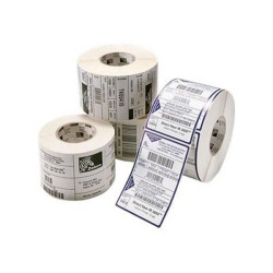 Zebra - Poliestere - adesivo permanente - rivestito - bianco - 60 x 40 mm 1992 etichette (15 rotolo(i) x 1992) Etichetta termic