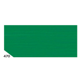 Carta crespa - 50 x 250 cm - 48 gr - verde bandiera 470 - Rex Sadoch - conf.10 rotoli