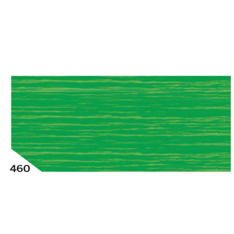 Carta crespa - 50 x 250 cm - 48 gr - verde chiaro 460 - Rex Sadoch - conf.10 rotoli