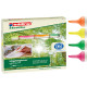 Evidenziatore 24 EcoLine - punta scalpello - da 2 a 5 mm - colori assortiti - Edding - astuccio 4 pezzi