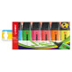 Evidenziatore Boss Original - punta a scalpello - tratto 2 - 5 mm - colori assortiti - Stabilo - busta 6 pezzi
