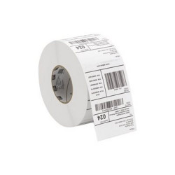 Zebra Z-Select 2000T - Carta - Opaca - adesivo acrilico permanente - rivestito superiormente - 139 micron - bianco - 102 x 76 m