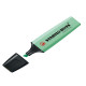 Evidenziatore Boss Original Pastel - punta a scalpello - tratto 2 - 5 mm - verde menta 116 - Stabilo