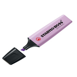 Evidenziatore Boss Original Pastel - punta a scalpello - tratto da 2 - 5 mm -  glicine 155 - Stabilo