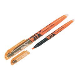 Evidenziatore cancellabile Frixion Light - punta a scalpello 4,0mm - tratto 3,3mm - arancione - Pilot