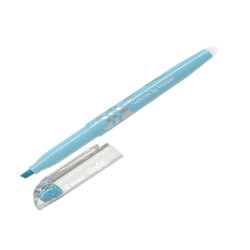 Evidenziatore cancellabile Frixion Light soft - punta a scalpello 4,0mm - tratto 3,3mm - azzurro soft - Pilot