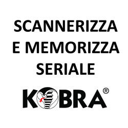 Optional Scannerizza e Memorizza Seriale / Data / Ora in un Software Dedicato per KOBRA Degausser