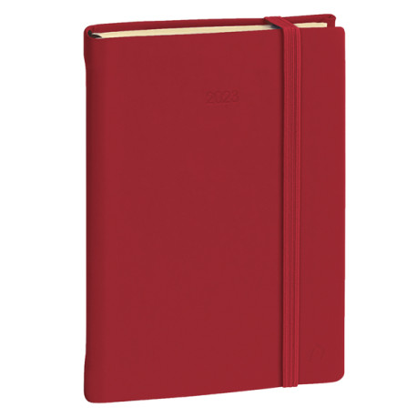 Agenda giornaliera Daily Pocket Prestige Silk 2026 - 8,5 x 13 cm - bordeaux - Quo Vadis