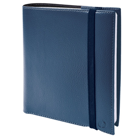 Agenda settimanale Time&Life 2026 - 16 x 16 cm - blu metal - Quo Vadis