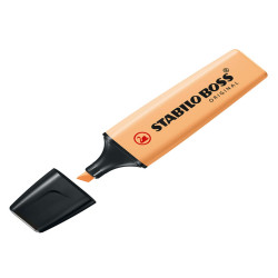 Evidenziatore Stabilo Boss Pastel - tratto 2 - 5 mm - arancione papaya 125 - Stabilo
