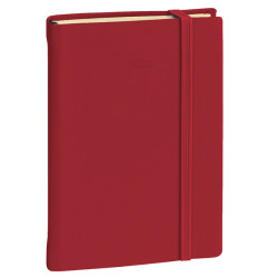 Agenda giornaliera - Daily 21 Prestige 2026 - 13 x 21 cm - copertina Silk - bordeaux - Quo Vadis
