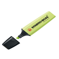 Evidenziatore Stabilo Boss Pastel - tratto 2 - 5 mm - verde lime 133 - Stabilo