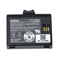 Brother PA-BT-008 - Batteria stampante - Ioni di litio - 1130 mAh - 8.36 Wh - per RuggedJet RJ-2035B, RJ-2055WB