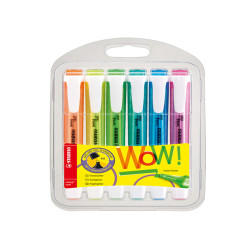 Evidenziatore Swing Cool Fluo - colori assortiti - Stabilo - conf. 6 pezzi