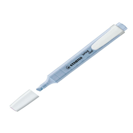 Evidenziatore Swing Cool Pastel - punta a scalpello - tratto 1 - 4 mm - azzurro ghiaccio 111 - Stabilo
