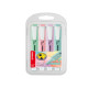 Evidenziatore Swing Cool Pastel - punta a scalpello - tratto 1 - 4 mm - colori assortiti - Stabilo - astuccio 4 pezzi