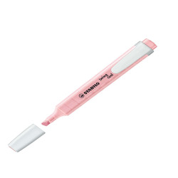 Evidenziatore Swing Cool pastel - punta a scalpello - tratto 1 - 4 mm - rosa antico 129 - Stabilo