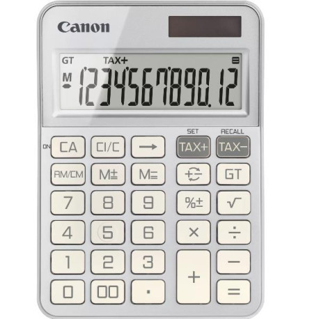 CALCOLATRICI - CALCOLATRICE CANON KS-125KB ARGENTO