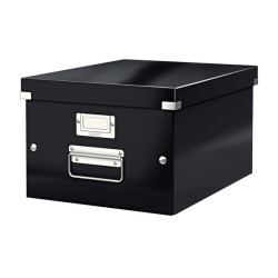 Scatola archivio Click & Store - 28,1 x 20 x 37cm (A4) - nero - Leitz