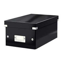 Scatola archivio Click & Store - per DVD - 20,6 x 14,7 x 35,2 cm - nero - Leitz
