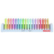 Evidenziatori Swing Cool Pastel - punta a scalpello - tratto 1 - 4 mm - colori assortiti - Stabilo - deskset 18 pezzi