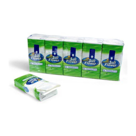Fazzoletti di carta in astuccio da 10
