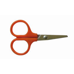 Forbici cm 9 manico ABS punta tonda, lame centimetri 9 in acciaio inox e punte arrotondate