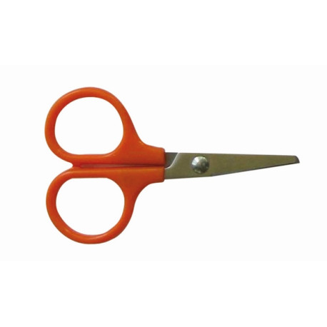 Forbici cm 9 manico ABS punta tonda, lame centimetri 9 in acciaio inox e punte arrotondate