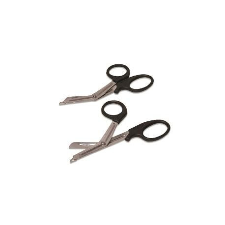 Forbici taglia bende, tagliabendaggi manico in ABS punta curva cm 19