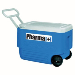 Ghiacciaia Trolley 36 lt, due ruote e due maniglie e l'isolante Ultratherm per il massimo isolamento