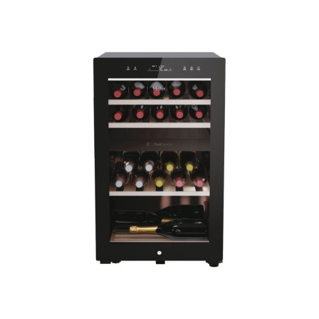 Haier Wine Bank 50 Series 7 HWS42GDAU1 - Frigo per vini - larghezza: 49.7 cm - profondità 58.5 cm - altezza: 82 cm - 106 litri 