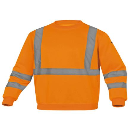 Felpa sportiva Astral - alta visibilità - tg. XL - arancio fluo - Deltaplus