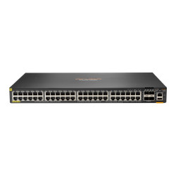 HPE Aruba Networking CX 6200F 48G Class 4 PoE 4SFP 370W Switch - Switch - Distanza max per realizzazione dello stack 10 km - L3