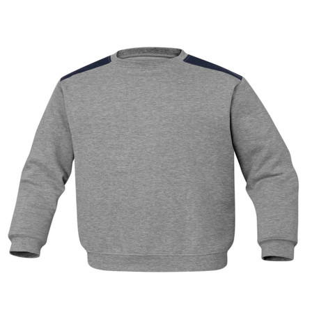 Felpa sportivo Olino - pile - tg. L - grigio - Deltaplus