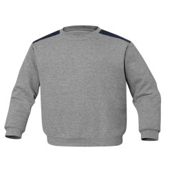Felpa sportivo Olino - pile - tg. XL - grigio - Deltaplus