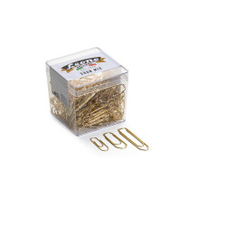 Fermagli ottonati - 125 gr - misure assortite - Leone