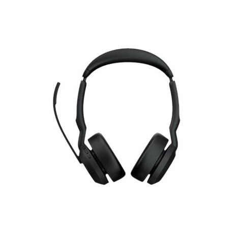 Jabra Evolve2 55 UC Stereo - Cuffie con microfono - on-ear - Bluetooth - senza fili - eliminazione rumore attivata - USB-C - ne