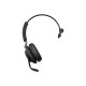 Jabra Evolve2 65 UC Mono - Cuffie con microfono - on-ear - convertibile - Bluetooth - senza fili - USB-A - isolamento dal rumor