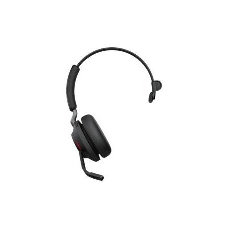 Jabra Evolve2 65 UC Mono - Cuffie con microfono - on-ear - convertibile - Bluetooth - senza fili - USB-A - isolamento dal rumor