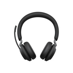 Jabra Evolve2 65 UC Stereo - Cuffie con microfono - on-ear - Bluetooth - senza fili - USB-C - isolamento dal rumore - nero - co